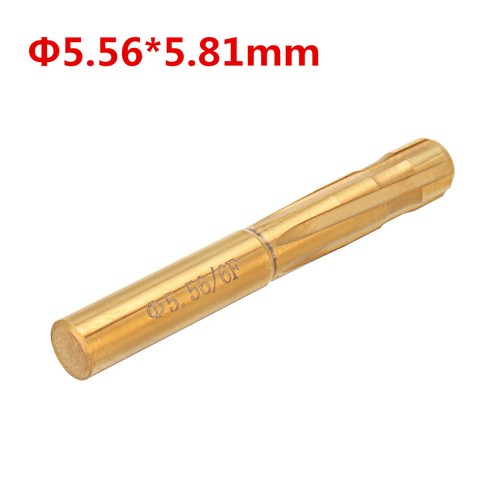6 Grooves Double Layer Blade Push Rifling Button Chamber Helical Reamer Tool e