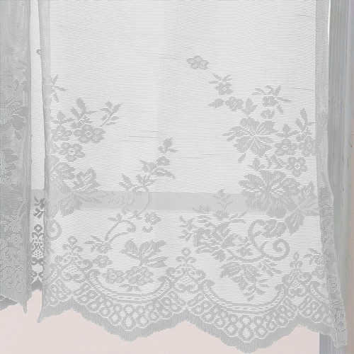 NEW Elegant Woven Textured Valance Lace curtain Water Repellent Window Covering