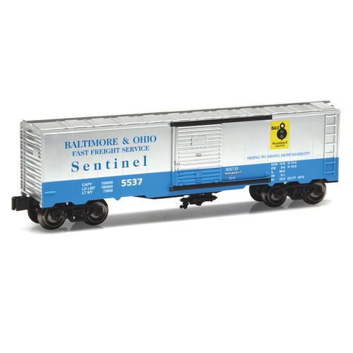 B /& O BALTIMORE /& OHIO SENTINEL RAILROAD BOXCAR NEW IN BOX 0-GAUGE LIMITED ED