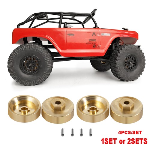 For AXIAL SCX24 AXI90081 1:24 RC Crawler 5mm Heavy duty Brass Hex Adaptor 1//2set