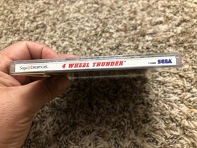 4 Wheel Thunder (Sega Dreamcast, 2000) CIB Complete Tested