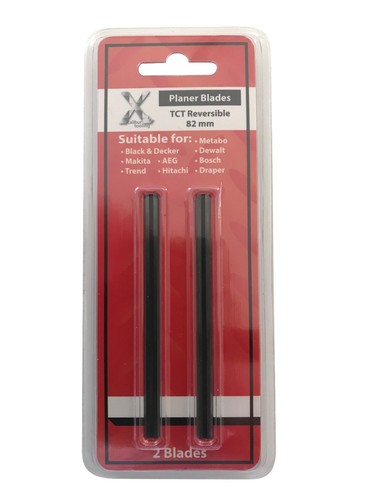 2 Quality 82mm WOOD RAZOR REVERSIBLE Planer Blade Bosch PHO 30-82 PHO 1