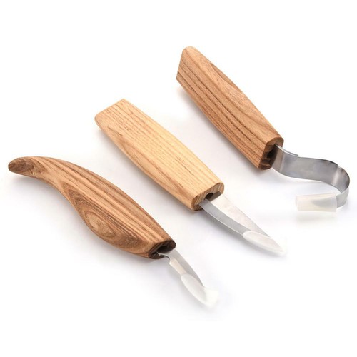 Stainless Steel Woodcarving Cutter Hooked Whittling Cutter Tool Sets AU 3PCS//Set
