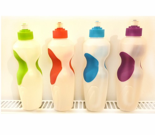 Sports Water Drinking Bottle BPA Free Plastic Running Cycling Gym Fitness 700ml