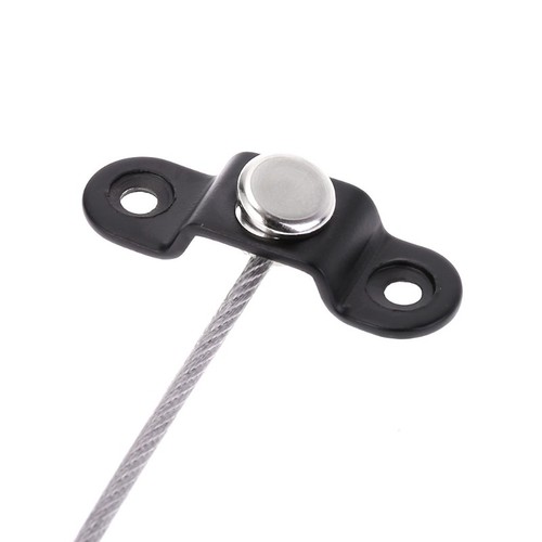 Window Door Restrictor Child Baby Safety Security Cable Lock Catch White Black i