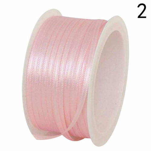 50m*0.3mm Colorful Satin Ribbon Wedding Party Deco Christmas Uylj Apparel W Best
