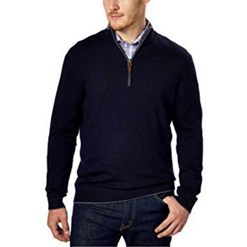 Kirkland Signature Men/'s Merino Wool Sweater 1//4 Zip S M L XL XXL BNWT