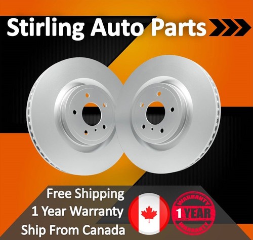 2013 2014 2015 for Nissan Pathfinder Coated Disc Brake Rotors Front Pair