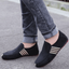 Hommes Casual En Cuir Et Daim à Enfiler Mocassins De Conduite Mocassins Plats Chaussures Bateau