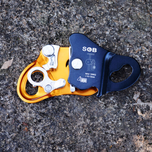 Rope Grab Grip for Rock Climbing Caving Rescue Belaying Rappelling Fall Protecta