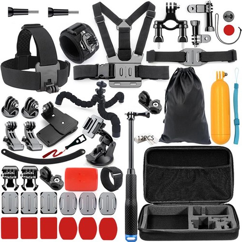 Monopie Accesorios Kit de Montaje para Gopro Hero 8 7 6 5 4 3+//Xiaomi Yi SJCAM Eken