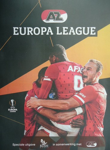 Programm UEL 2019//20 AZ Alkmaar off Manchester United FC Astana FK Partizan