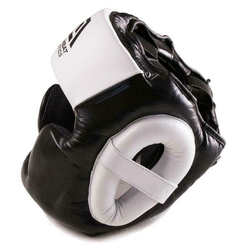 Combat Athletics Pro Series V2 Head Guard Kickboxing Boxing MMA Adults Leather
