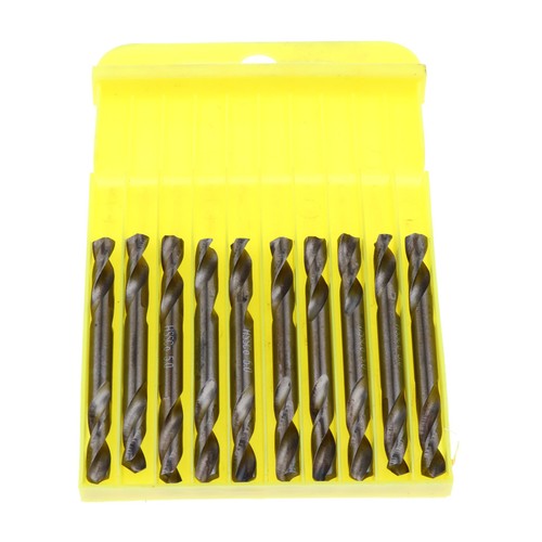 5mm 10pcs HSS Drill Bit Set 10pcs Double Ended Twist Drill Bit Set