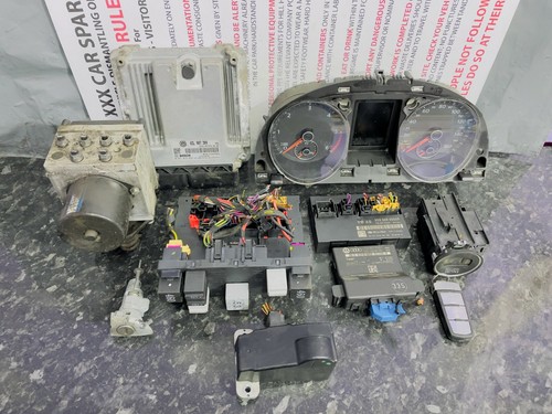 VW PASSAT B6 2008-2010 2.0 TDI CBDC MANUAL ENGINE UNIT ECU KIT SET 03L907309