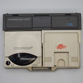 NEC PC Engine INTERFACE UNIT IFU-30 CD-ROM² PC Engine W/SYSTEM CARD Tested IFU