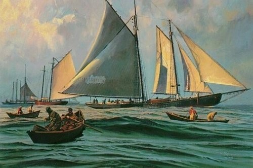 Limited Editions Mint Thomas Hoyne Sailing and Maritime Art Lithographs
