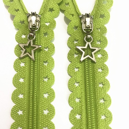 12//16inch Star Lace Closed End Zippers 3# Nylon Sewing 5-10Pcs (20 color)~!!!