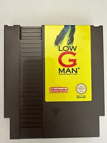 Nintendo NES Game Low G Man, PAL A Retro, Video Game (CIB)