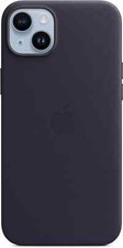 Original Apple Lederhülle Leder Case Hülle iPhone 14 PLUS MAGSAFE Ink Tinte