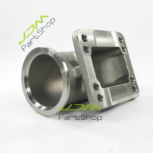 3.5/" V-Band To T3 T4 Flange 90 Degree Cast Elbow Adaptor Conversion M10x1.5 Hole