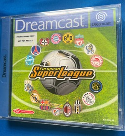 PAL Sega Dreamcast game - European Super League - PROMO