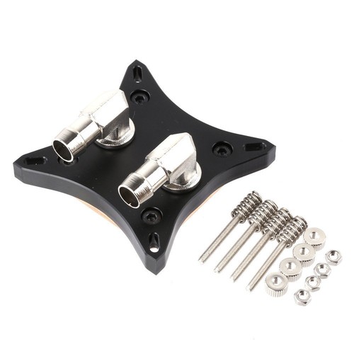 1Pcs Aluminum Water Cooling Block High Temperature Resistant Water Cooling Head