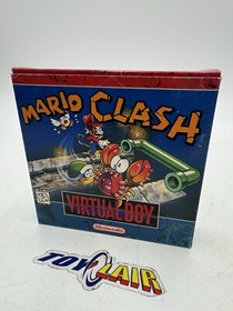 Mario Clash (Nintendo Virtual Boy) Complete w/ Manual Inserts SHIPS FAST!!!