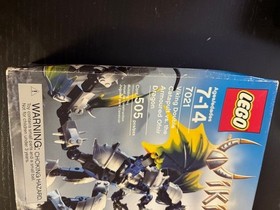 Viking Double Catapult vs Ofnir Dragon #7021 LEGO sealed 2015