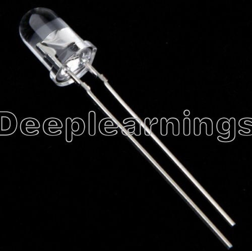 10PCS NEW 5mm 940nm IR infrared Launch emission tube diode LED Lamp Emitting