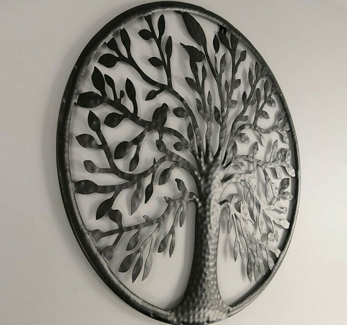 Wanddeko /"Baum des Lebens/" Lebensbaum 55cm Durchmesser Eisen sehr stabil