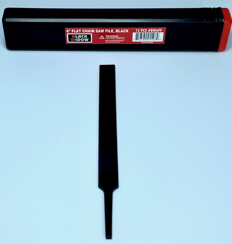 FREE SHIPPING!!!!!!!!! Black Widow 6/" Flat Chainsaw Raker Depth Gauges BW6FF