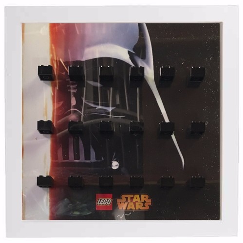 Lego star wars dark vador minifigures display case cadre photo minifigs