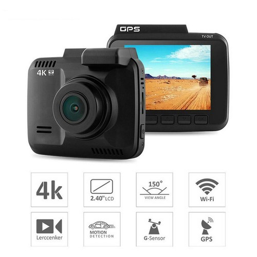 WiFi Car DVR Camera recorder Auto Camcorder 2880x2160P 4K car Dash Cam with gps