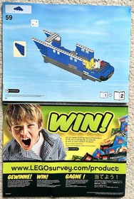 Lego City 4439 Heavy Lift Police Helicopter INSTRUCTION MANUALS ONLY(1 & 2)