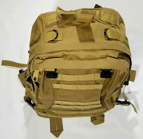 3 Jour Tactical Assault Pack Sac à dos Sac à dos Molle sac militaire très bon état FDE