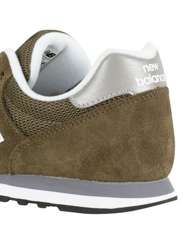 Green New Balance Men/'s 373 Trainers