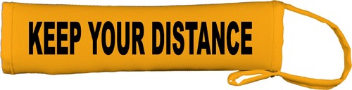 Keep your Distance Dog Lead Slip Cover Ideal 4 dogs in training nervous shy 834