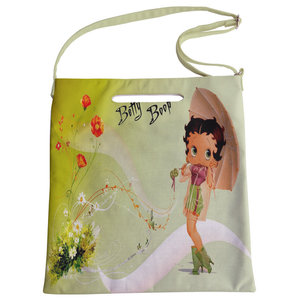 Betty Boop Canvas Schultertasche Shopper Tasche p44 w2028
