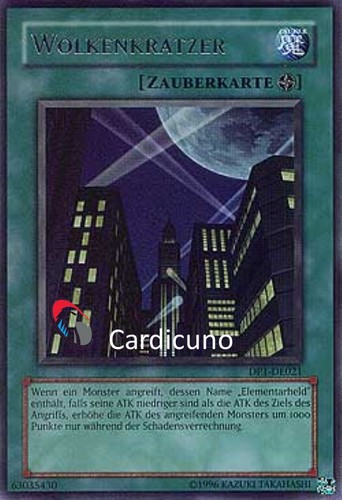 DE Rare Wolkenkratzer Yugioh!