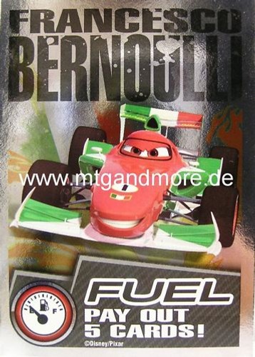 Cars 2 TCG Foil Francesco Bernoulli