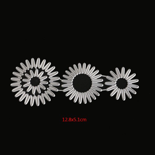 DIY Flower Cutting Dies Stencil Scrapbooking Photo Album Card Embossing Crafts