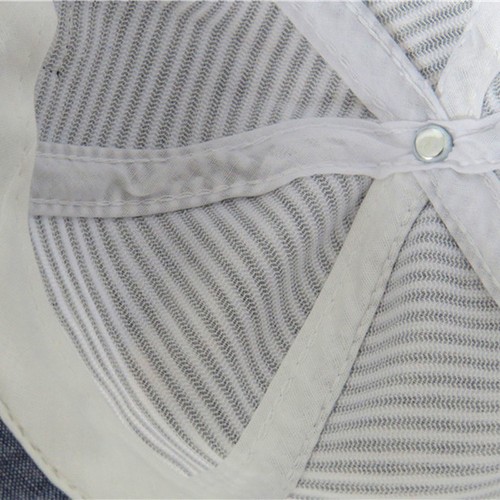 Summer Baby Sun Hat Cotton Striped Eaves Baseball Cap Boy Beret 3 months-2years