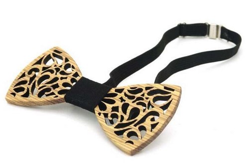 SOOKIE Fashion Handmade Wooden Bow Tie Men/'s Gift Wedding Wood Bowtie Christmas