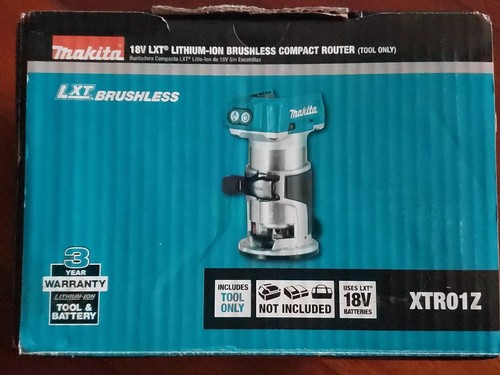 BRAND NEW MAKITA 18V LXT XTR01Z BRUSHLESS CORDLESS ROUTER
