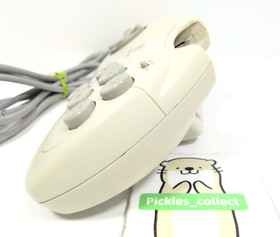 ASCII PAD FT ASC-1301P White Fighting Gamepad only Tested Dreamcast SEGA 0130A