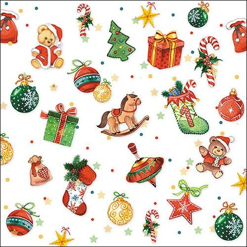 20 Paper Party Napkins Tree Decorations pack of 20 3 Ply Tissue Serviettes