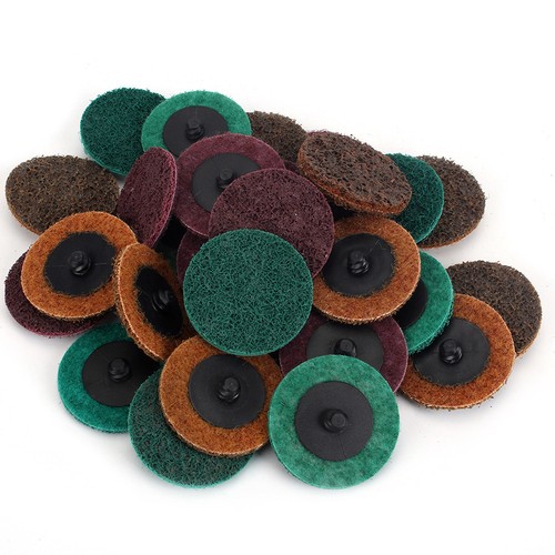 10pcs 3/" Roloc Sanding Discs Roloc Disc Pad Holder for Metal Polishing Cleaning