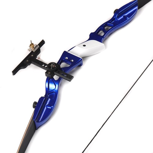 32lbs Recurve Archery Jun Xing F155 Outdoor Sports Hunting Bow Blue