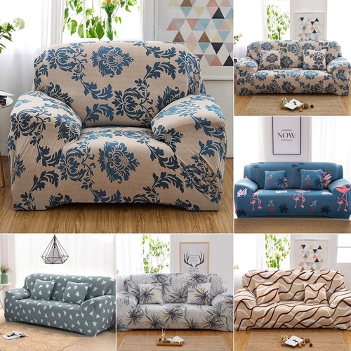 1-4er Sofahusse Sofabezüge Abdeckung Universal Stretchhusse Sofabezug Elastizit